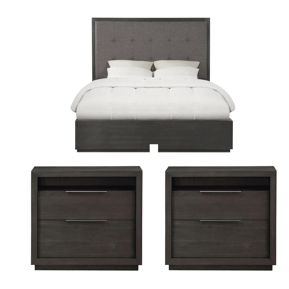 Urban Home Oxford 3-Piece Queen Bedroom Set in Basalt Grey, , large
