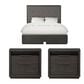 Urban Home Oxford 3-Piece Queen Bedroom Set in Basalt Grey, , large