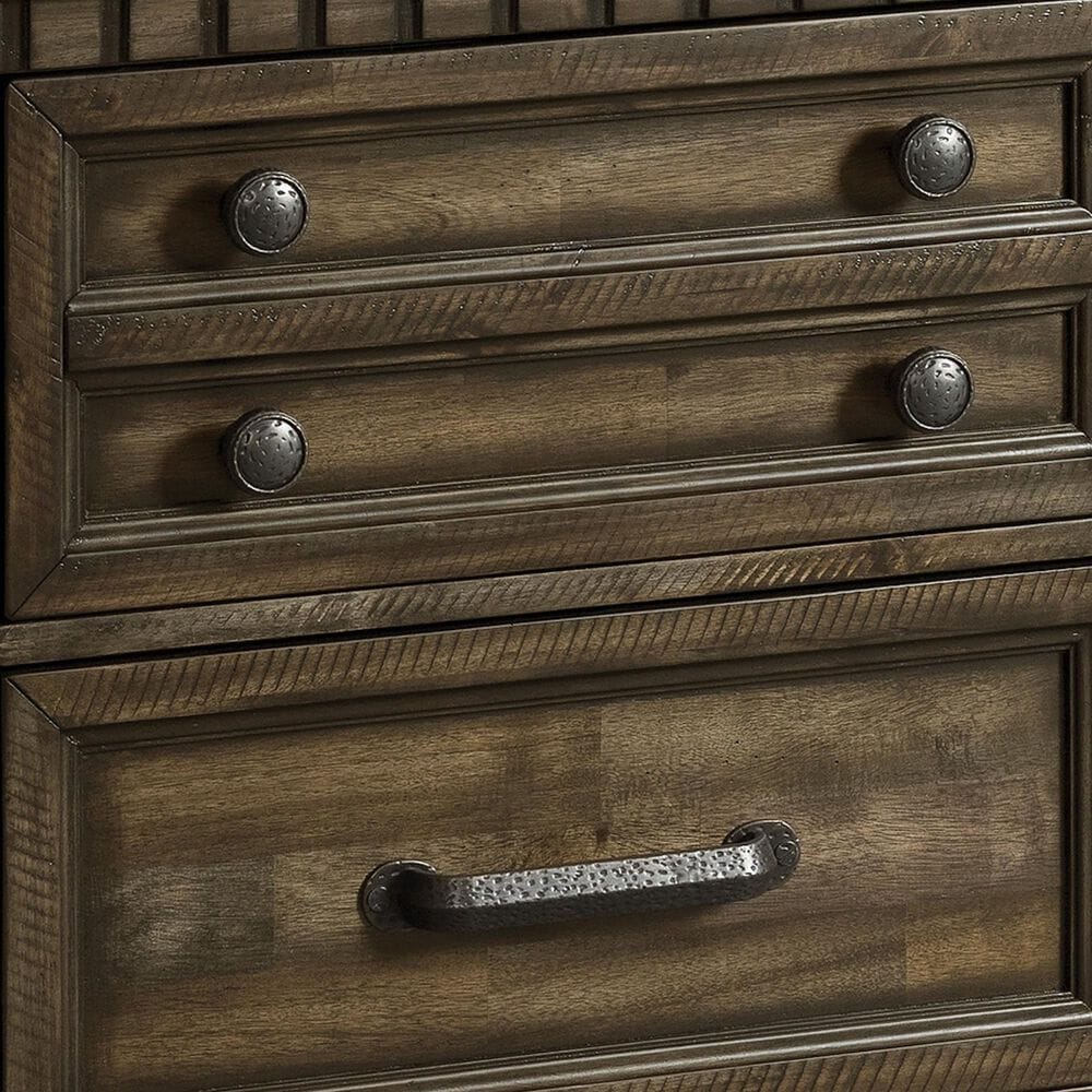 Mayberry Hill McCoy 2-Drawer Nightstand with USB in Charcoal, , large