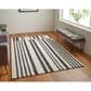 Feizy Maguire 8901F 5" x 8" Ivory and Black Area Rug, , large
