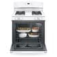 GE Appliances 4.8 Cu. Ft. Freestanding Gas Range in White, , large