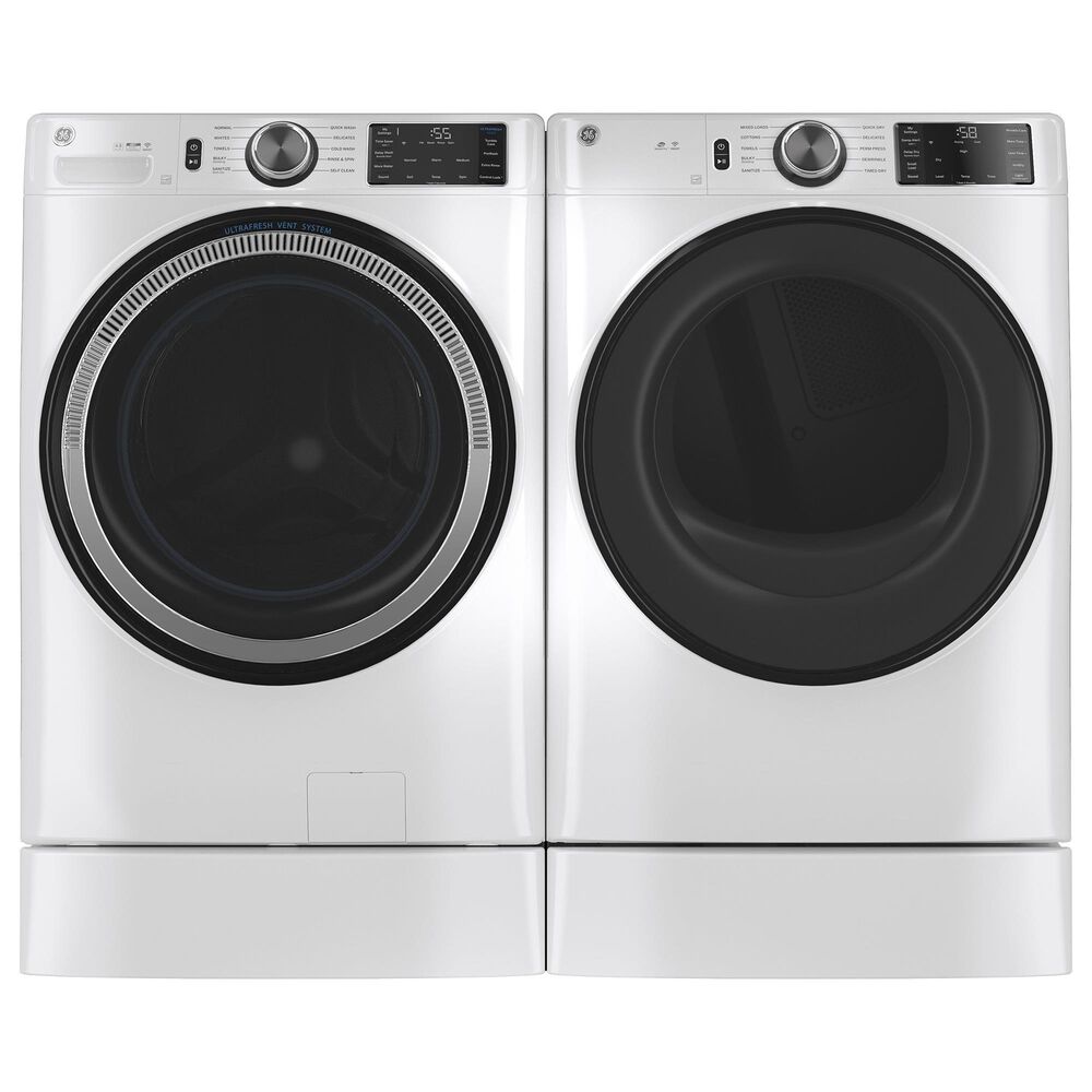 GE Appliances 7&quot; RightHeight Riser in White, , large