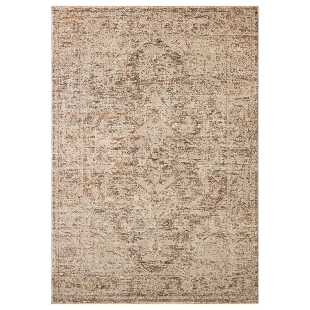 Loloi Clarisse Smoke and Natural 2" x 3" Area Rug, , large