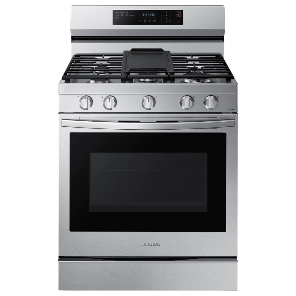 Samsung 6 Cu. Ft. Freestanding Gas True Convection Range with Wi-Fi and Air Fry in Stainless Steel, , large
