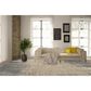 Nourison Harmony 9"9" x 13"9" Slate and Beige Area Rug, , large