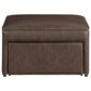 Lifestyle Solutions Hailey Storage Ottoman in Brown, , large