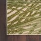 Nourison Aloha ALH41 12" x 15" Ivory and Green Indoor/Outdoor Area Rug, , large