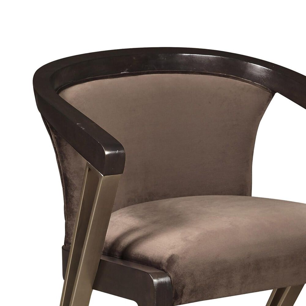 Accentric Approach City Chic Benton Accent Dining Chair in Brown, , large