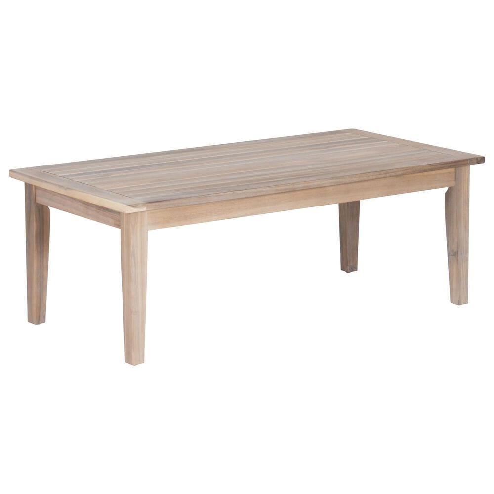 Linon Home Decor Teagon Rectangular Coffee Table in Natural, , large