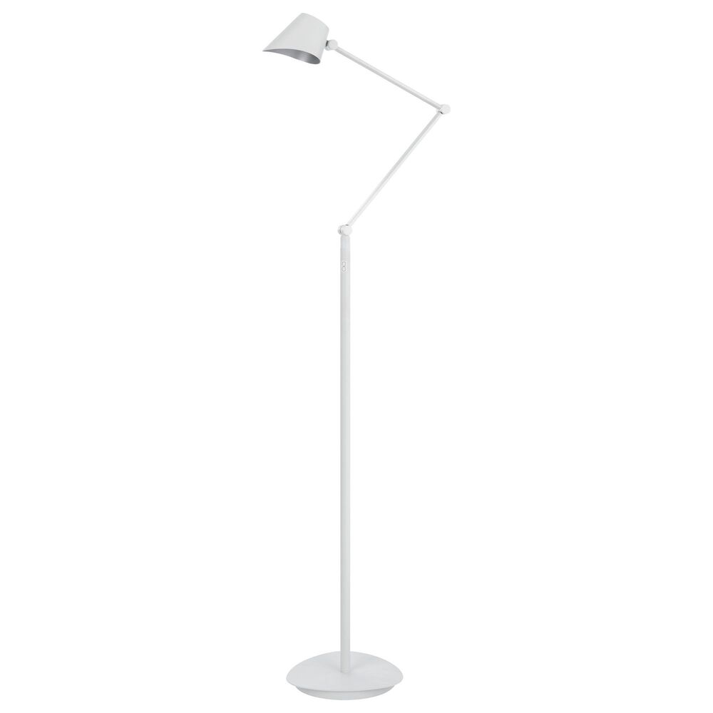Cal Lighting Polarline Floor Lamp in Sand White, , large