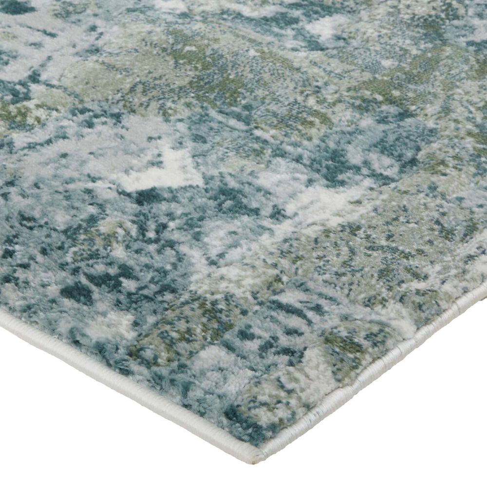 Feizy Atwell 3&#39; x 5&#39; Green and Multicolor Area Rug, , large