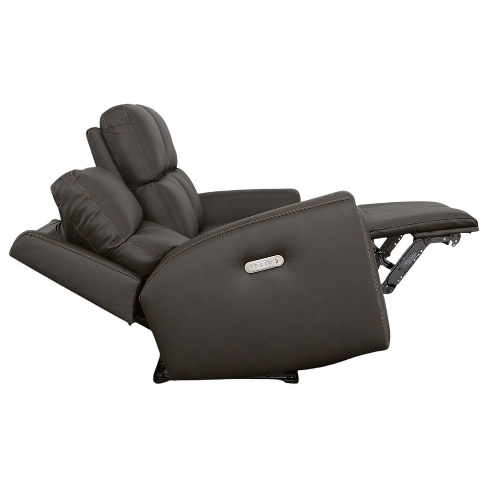 Flexsteel Jarvis Power Reclining Sofa with Headrests in Mica, , large
