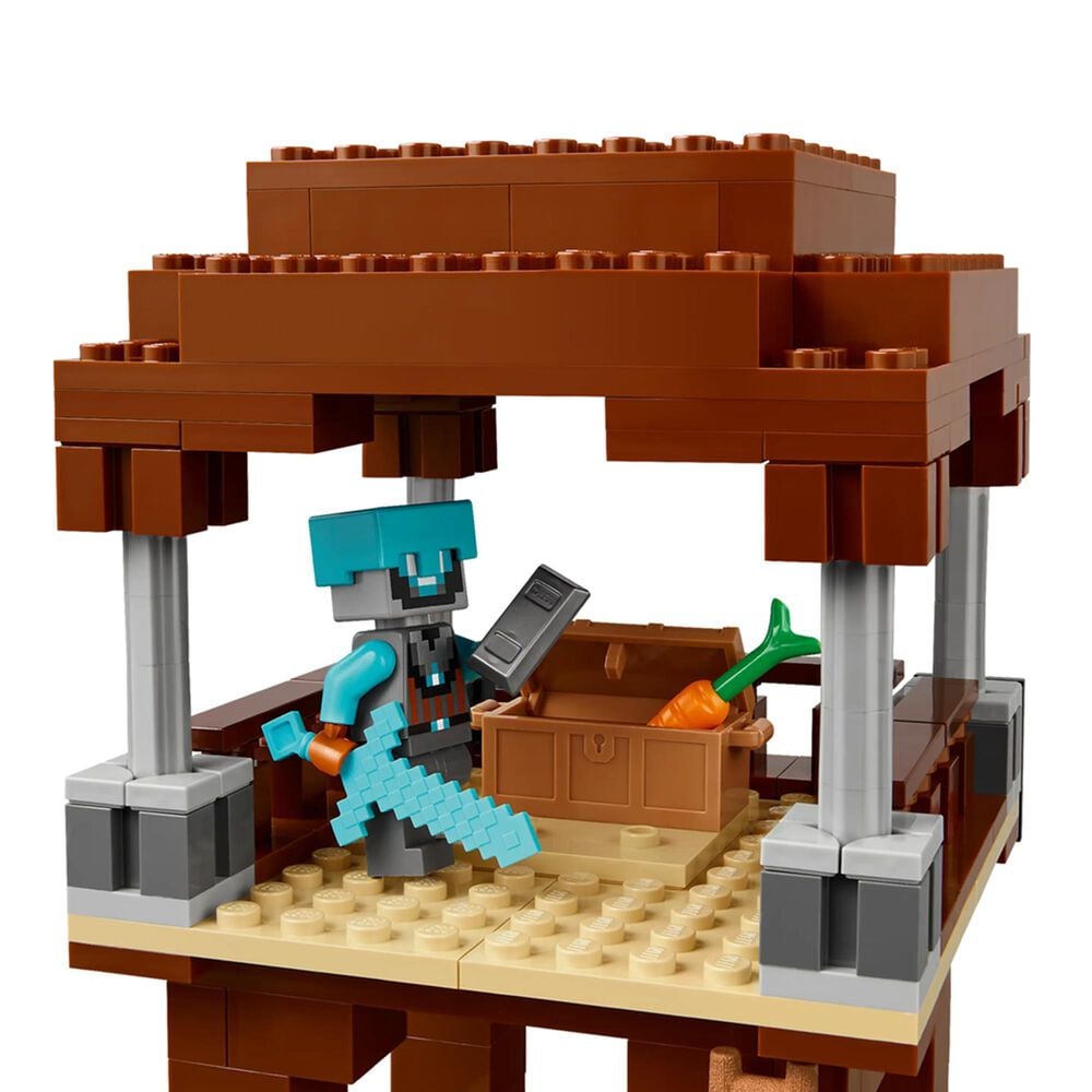LEGO Minecraft The Pillager Outpost and Ravager Building Set, , large