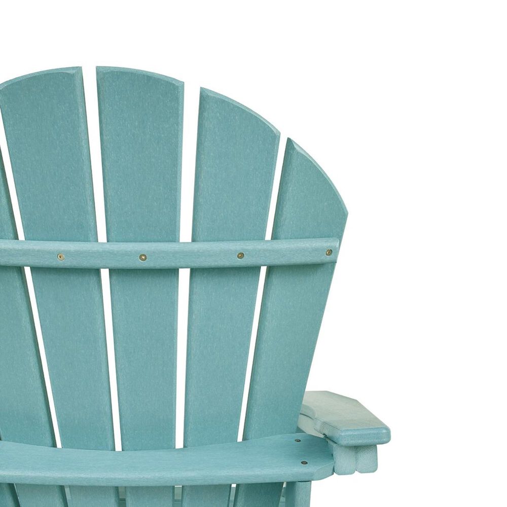 Ashley Sundown Treasure Adirondack Chair in Turquoise, , large