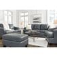 Ashley Genoa Queen Sofa Sleeper in Steel, , large