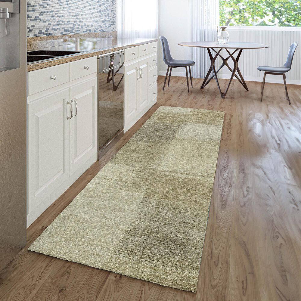 Dalyn Rug Company Trevi TV10 2&#39;3&quot; x 7&#39;6&quot; Taupe Runner, , large