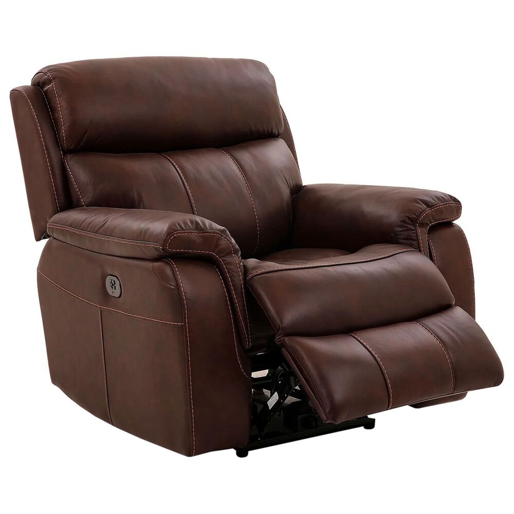 Blue River Montague Power Reclining Sofa and Recliner in Brown, , large