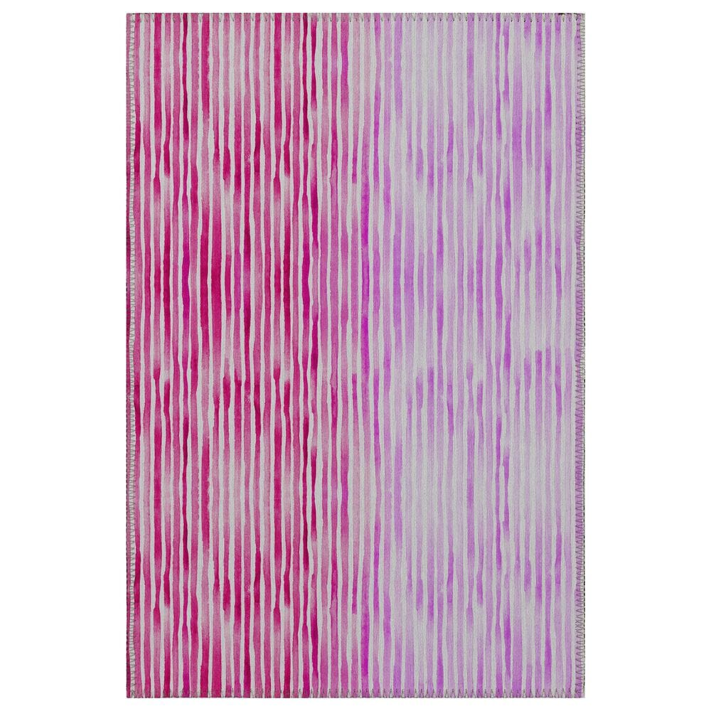 Dalyn Rug Company Seabreeze Striped 1"8" x 2"6" Blush Area Rug, , large
