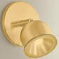 Hudson Valley Lighting Tuthill 1-Light Flush Mount in Aged Brass, , large