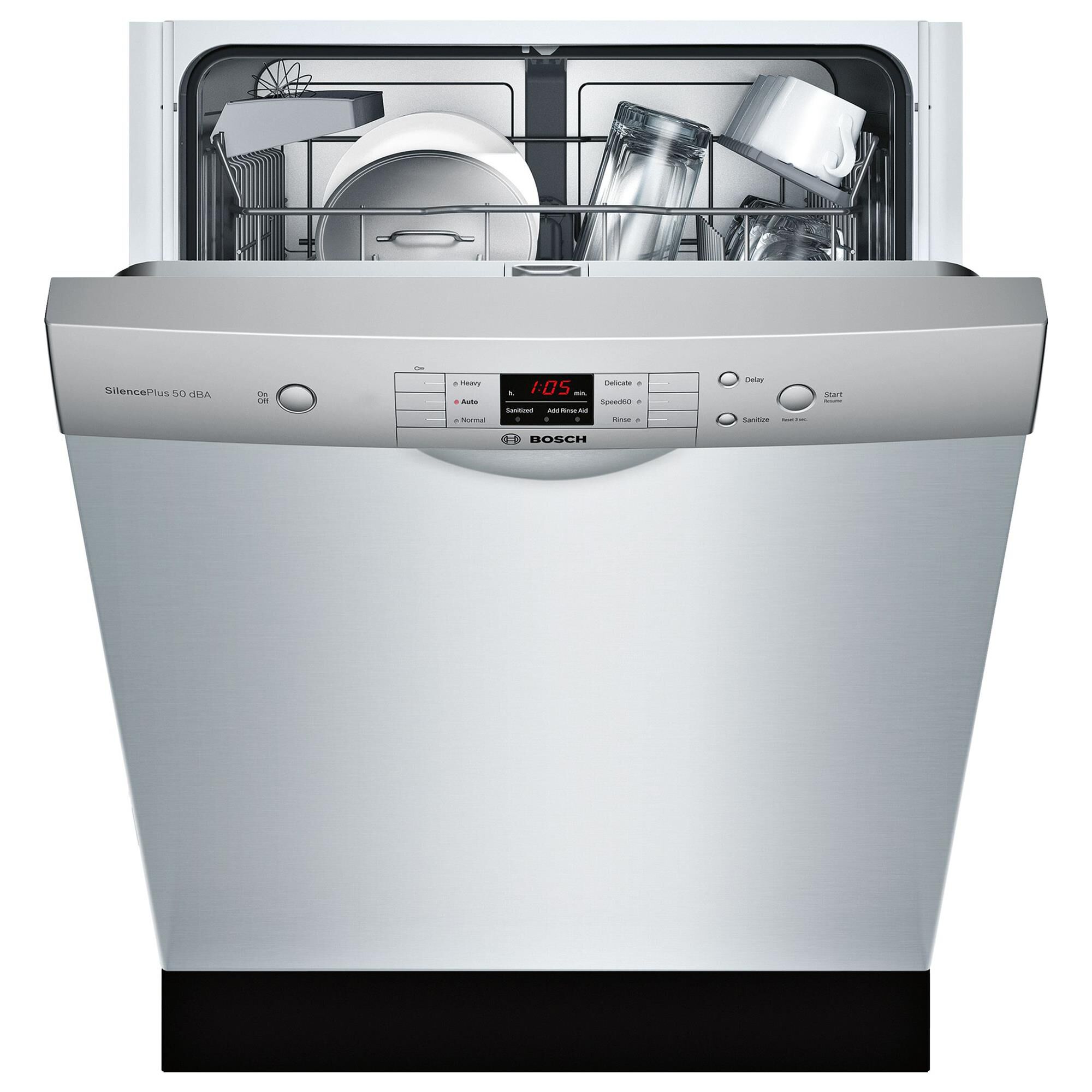 bosch dishwasher recessed handle