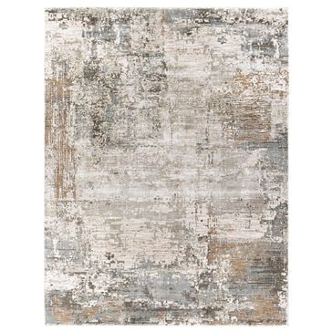 Surya Brunswick 10" x 14" Sage, Brown, Gray, White and Teal Area Rug, , large