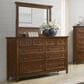 Hawthorne Furniture San Mateo 4 Piece King Storage Bedroom Set in Tuscan, , large