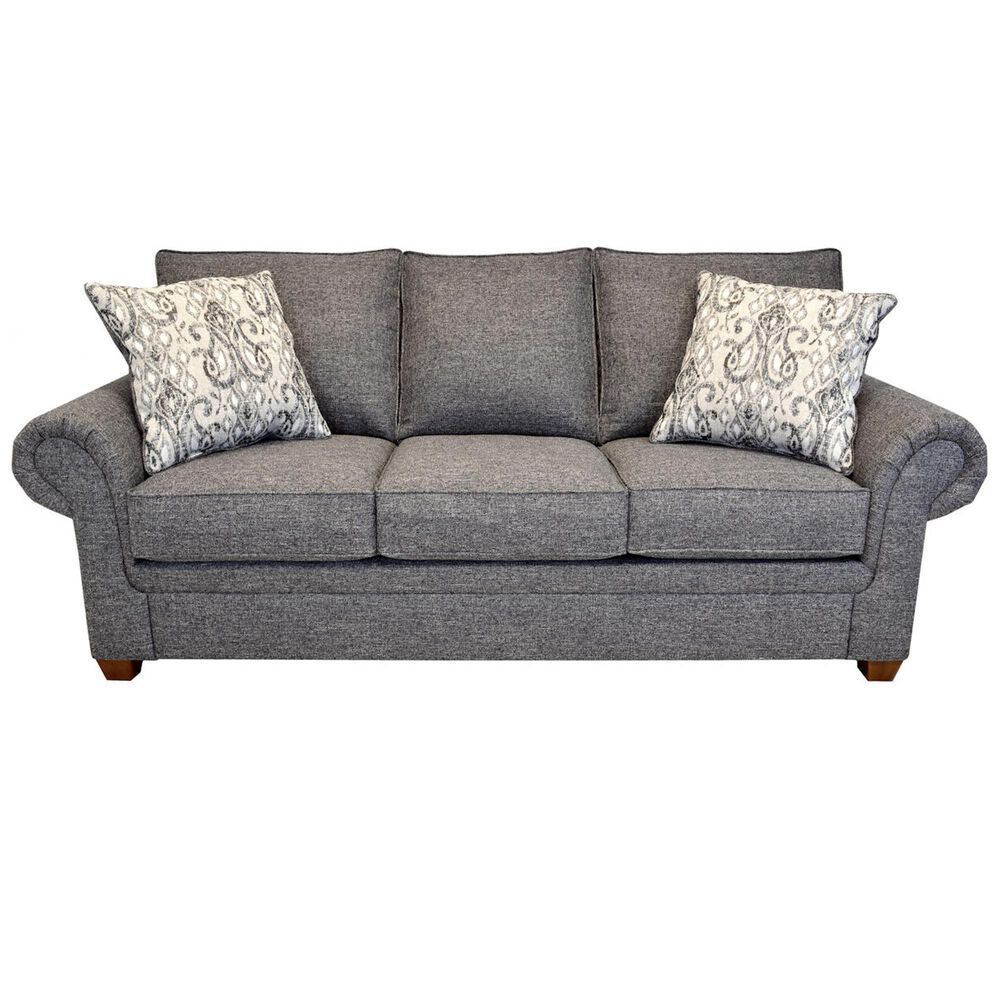 La Crosse Mansfield Queen Sofa Sleeper with 5" Innerspring Mattress in Gray, , large