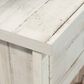 Sauder River Ranch 1-Drawer Nightstand in White Plank, , large
