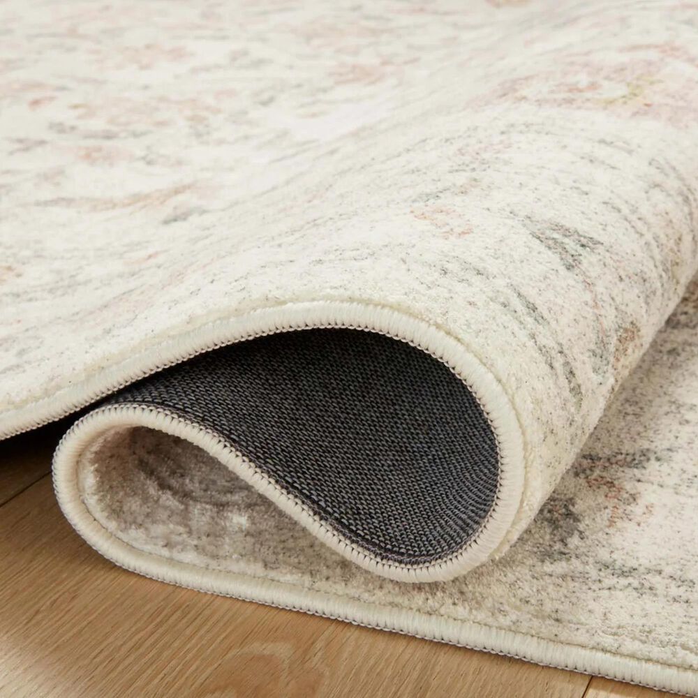 Rifle Paper Co Crafted by Cloth and Company Courtyard 2&#39; x 5&#39; Lily Yellow and Multicolor Runner, , large