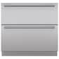 Sub Zero Integrated 36" Drawer Panels with Tubular Handles and 4" Toe Kick in Stainless Steel, , large