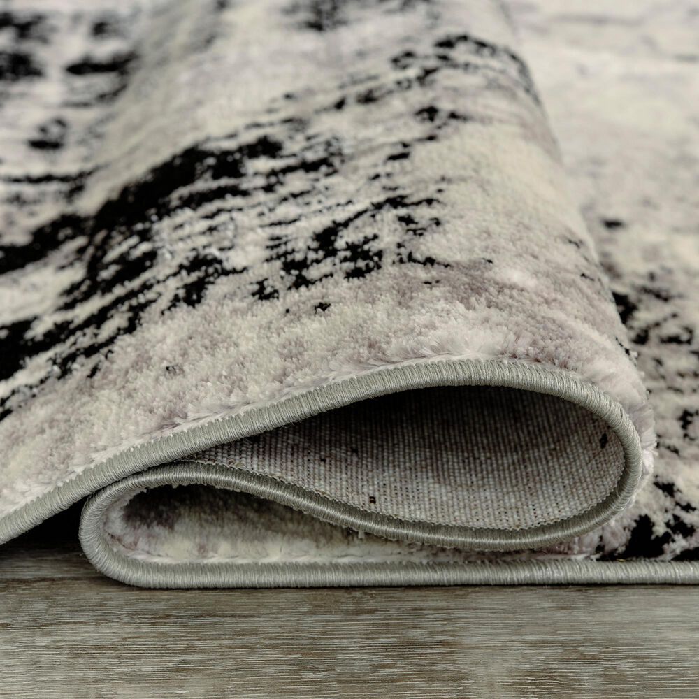 Ashley Zekeman 7&#39;10&quot; x 10&#39; Black, Cream and Gray Area Rug, , large