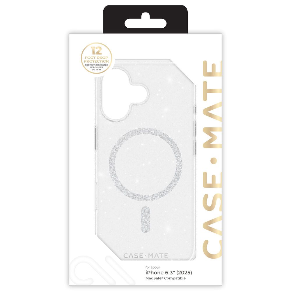Case-Mate Twinkle MagSafe Case for iPhone 17 in Twilight Silver, , large