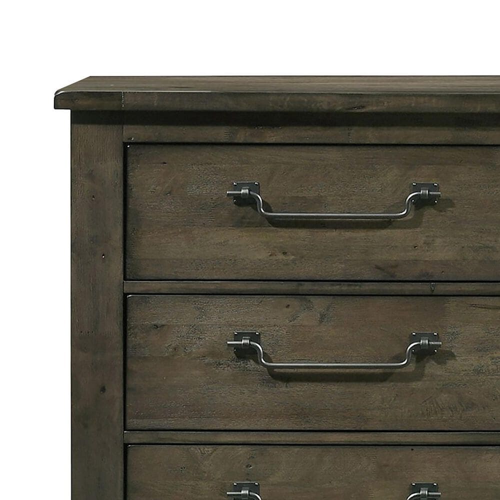 Mayberry Hill Maverick 6-Drawer Dresser in Grey, , large