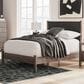 Ashley Pamytta Full Upholstered Panel Platform Bed in Rich Brown, , large
