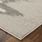 Feizy Micah 39LQF 8" x 10" Ivory and Silver Area Rug, , large
