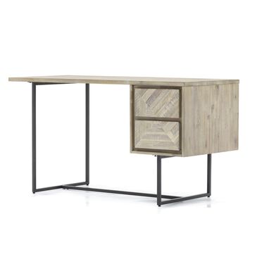 Design Evolution Furniture Inc Luna Desk in Natural, , large