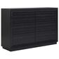 Ashley Londer 6-Drawer Dresser in Black, , large