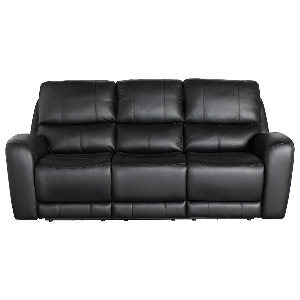 Italiano Furniture Bel Vista Power Reclining Sofa in Black, , large