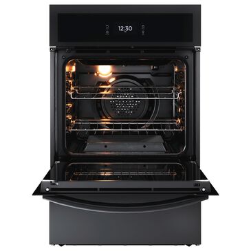 Frigidaire Gallery 24" Single Gas Wall Oven with Air Fry in Black, , large