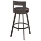 Blue River Flynn 26" Swivel Counter Stool in Brown, , large