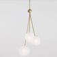 Uttermost Geodesic 3-Light Pendant in Antique Brass, , large