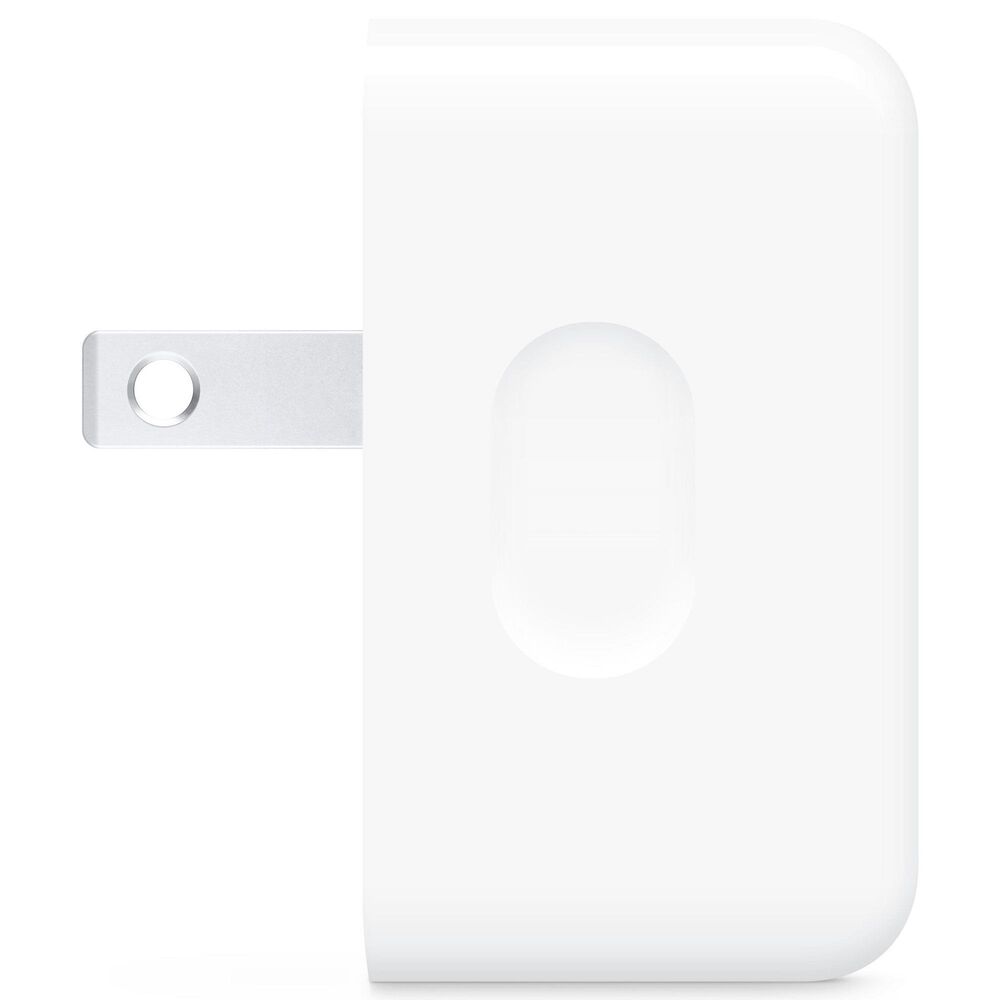 Apple 35W Dual USB-C Port Compact Power Adapter in White, , large