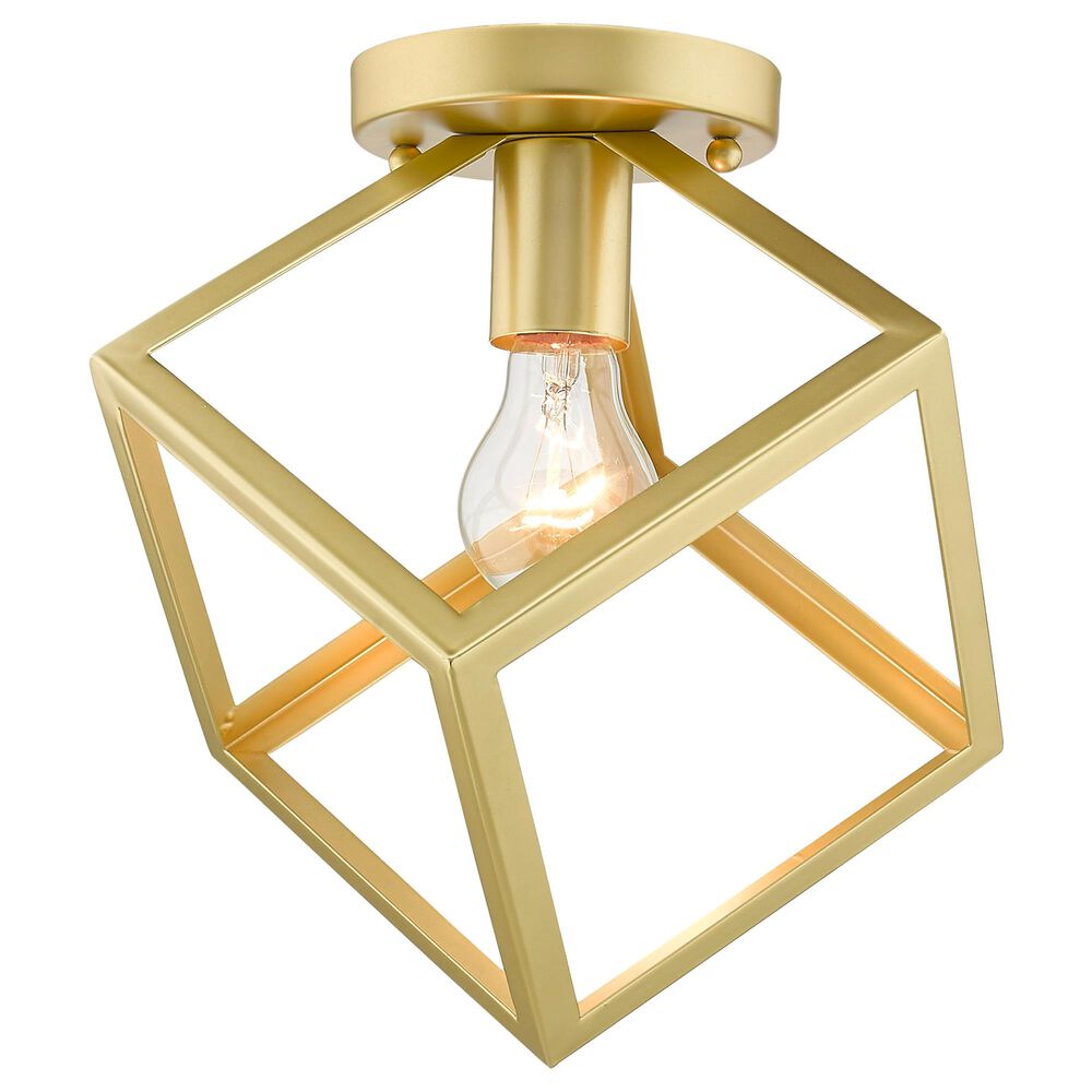 Golden Lighting Cassio Flush Mount in Olympic Gold, , large