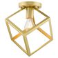 Golden Lighting Cassio Flush Mount in Olympic Gold, , large