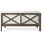 Hearth and Haven Brava 4-Piece Outdoor Sectional Set in White, , large
