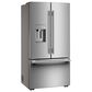 KitchenAid 24 Cu. Ft. Counter-Depth French Door Smart Refrigerator with External Water Dispenser in PrintShield Stainless Steel, , large