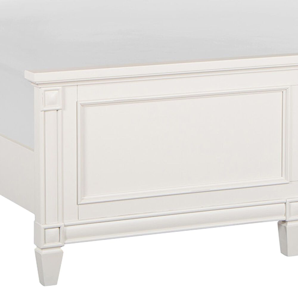 Nicolette Home Willowbrook Queen Panel Bed in Egg Shell White, , large