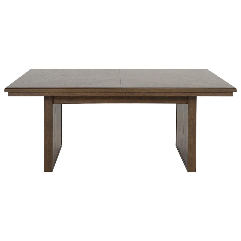 Furniture of America Virex Rectangle Extendable Dining Table in Dark Walnut, , large