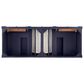 James Martin Vanities Brittany 60" Double Bathroom Vanity in Victory Blue with 3 cm Arctic Fall Solid Surface Top, , large