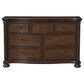 Ashley Lavinton 4-Piece King Bedroom Set in Rich Cherry Brown, , large
